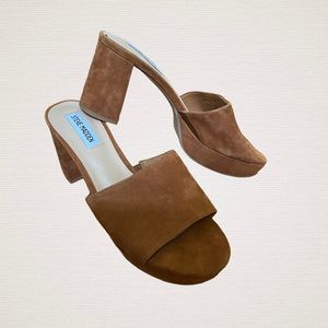 Brand New Steve Madden Platform Mules